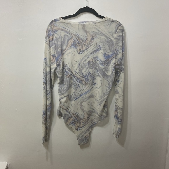 GAZE,Women,Multi Color,Long Sleeve,One Piece,MeshTop.Size -Large - Picture 2 of 12